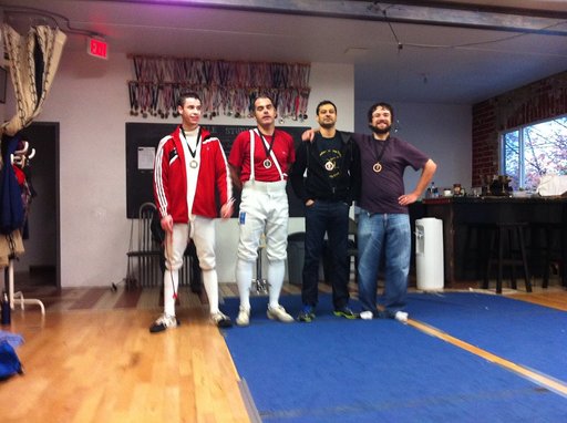 Epee medallists